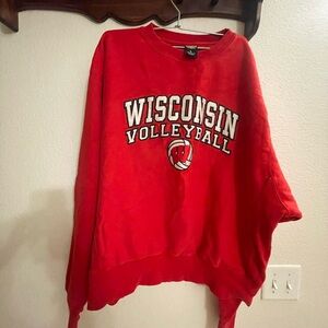 University of Wisconsin Badgers Volleyball sweatshirt